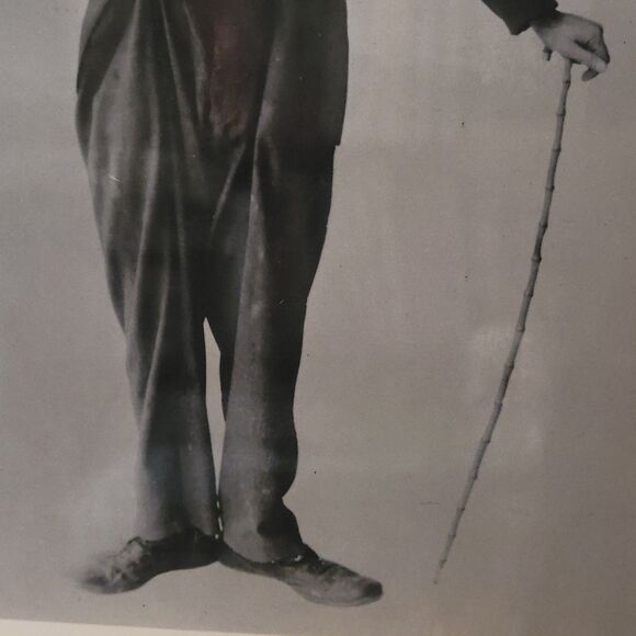 Charlie Chaplin (1954)—Vintage Photograph 8"x11" black & white photo - Picture 15 of 16